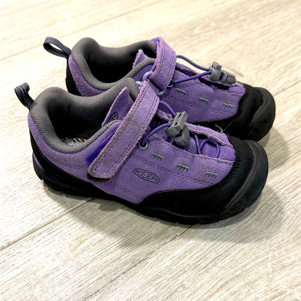 Keen kids unisex sneaker purple/black